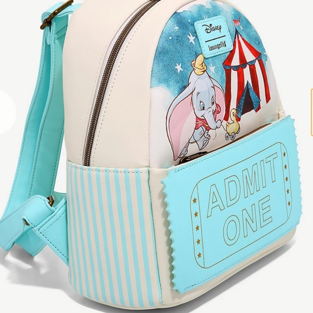 Loungefly Dumbo Mini Backpack - Picture 5 of 10